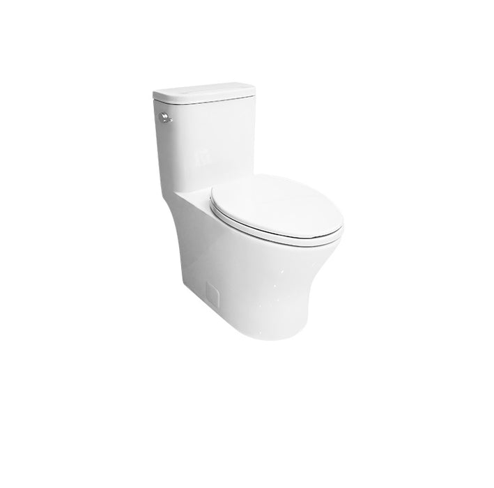 FLUID -Citi Rimless One Piece Comfort Height Elongated Toilet,**PICK UP IN STORE ONLY **