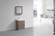 BLISS- 24" BUTTERNUT, Floor Standing Modern Bathroom Vanity - Construction Commodities Supply Inc.