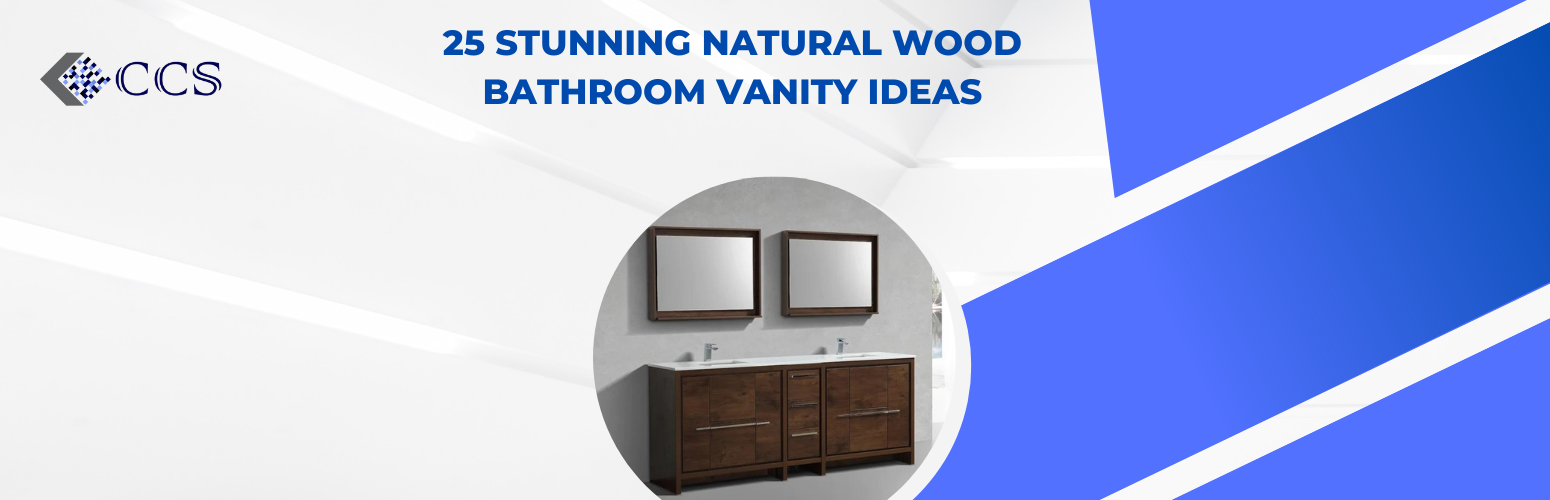 25 Stunning Natural Wood Bathroom Vanity Ideas