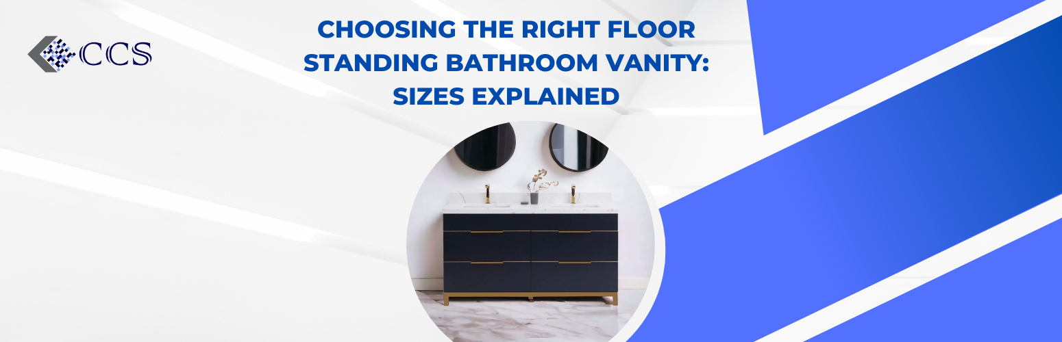 Choosing the Right Floor Standing Bathroom Vanity: Sizes Explained