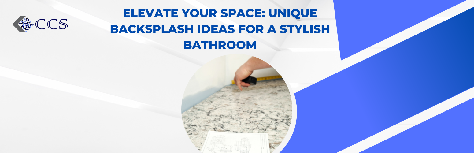 Elevate Your Space: Unique Backsplash Ideas for a Stylish Bathroom