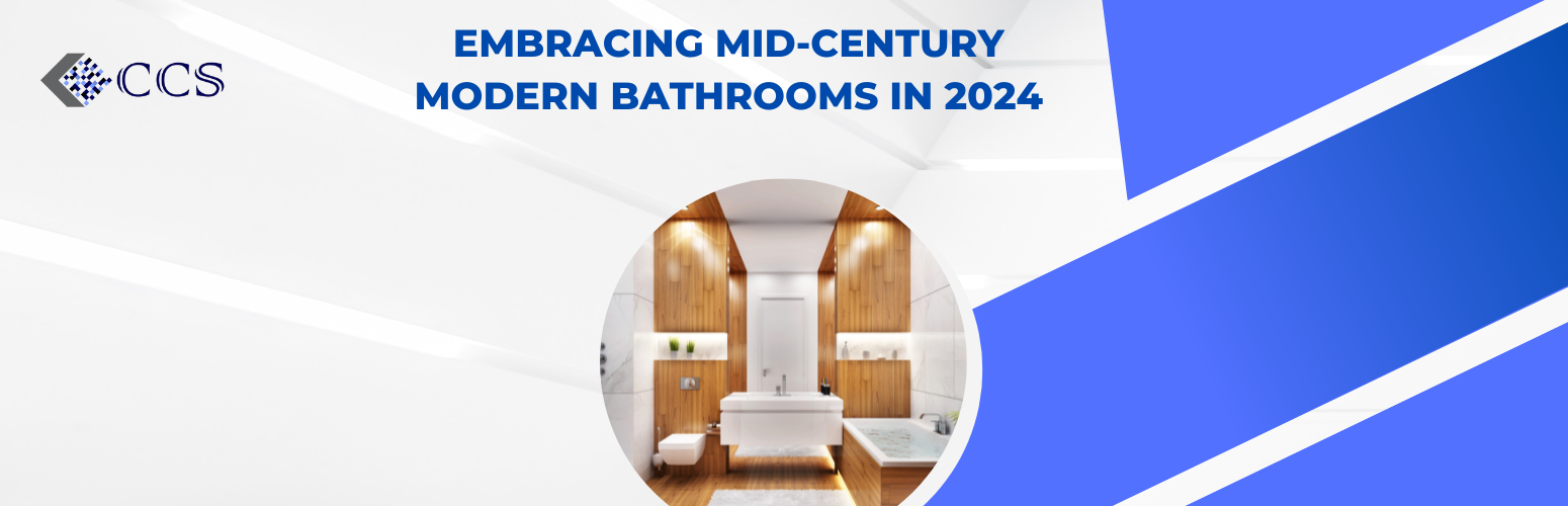 Embracing Mid-Century Modern Bathrooms in 2024