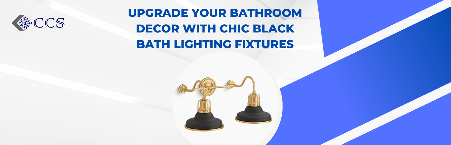 Upgrade Your Bathroom Decor with Chic Black Bath Lighting Fixtures