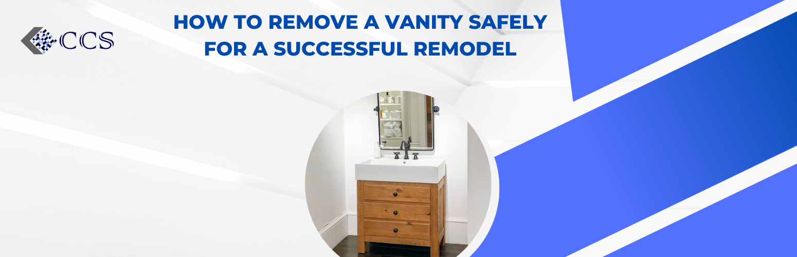 How to Remove a Vanity Safely for a Successful Remodel