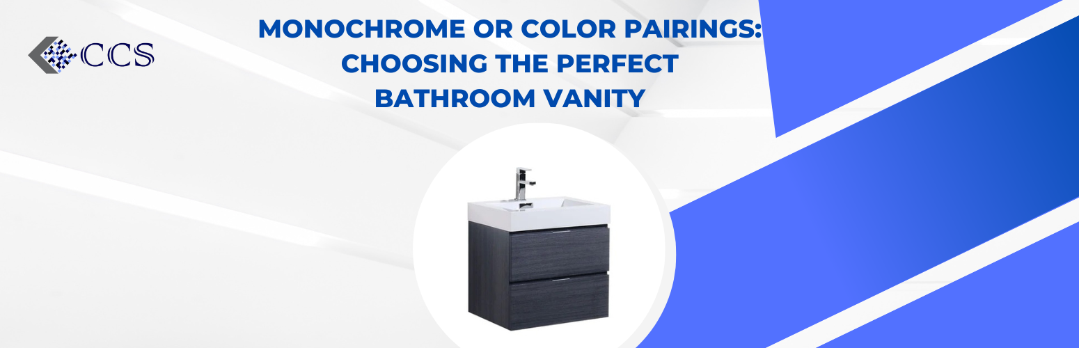 Monochrome or Color Pairings Choosing the Perfect Bathroom Vanity
