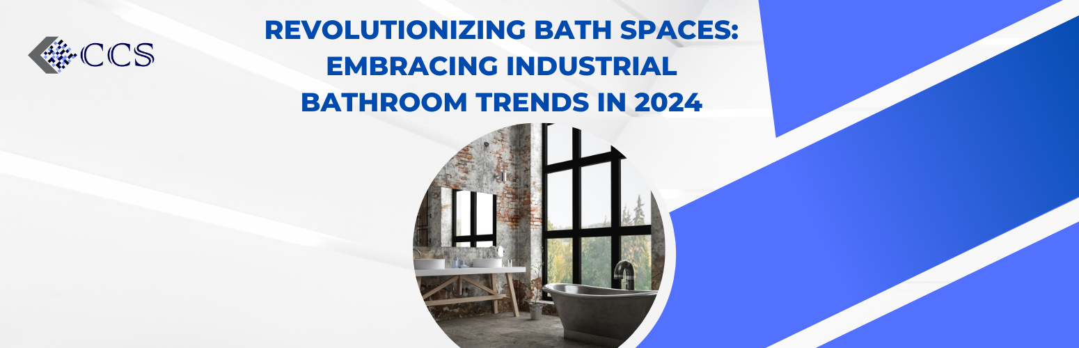 Revolutionizing Bath Spaces Embracing Industrial Bathroom Trends in 2024
