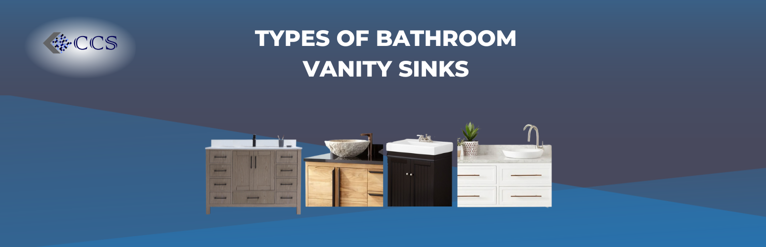 Types of bathroom vanity sinks
