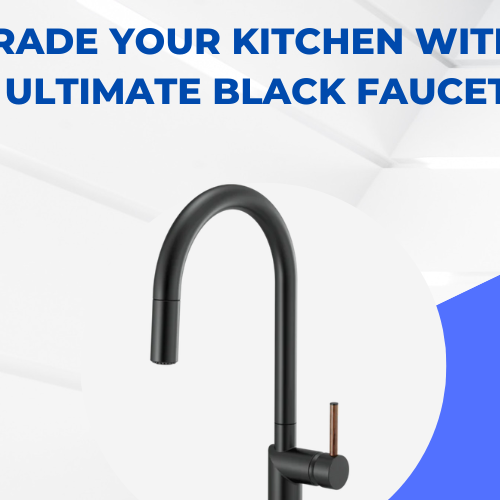 Upgrade Your Kitchen with the Ultimate Black Faucet Style and Functionality Combined!