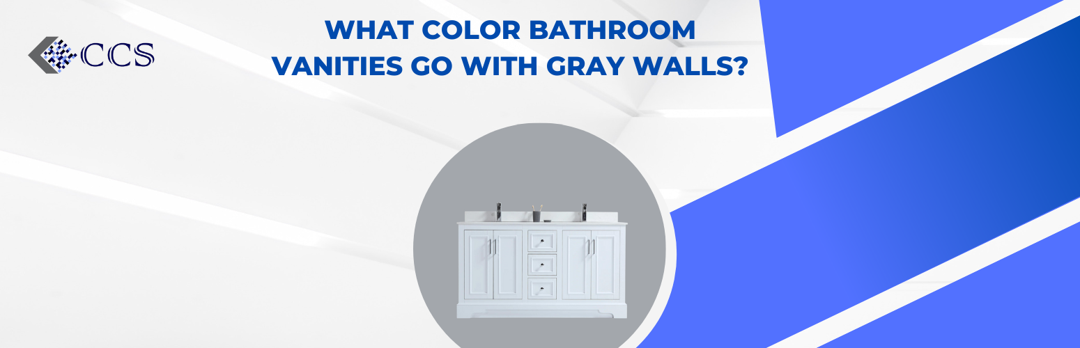 What Color Bathroom Vanities Go With Gray Walls