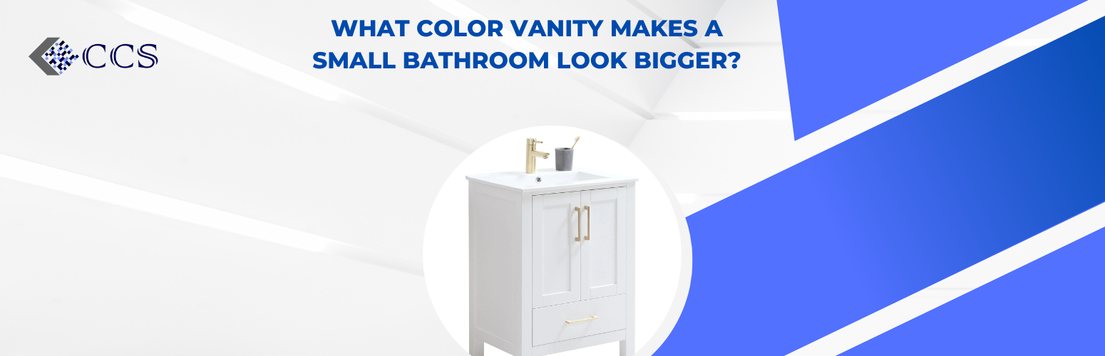 What Color Vanity Makes a Small Bathroom Look Bigger