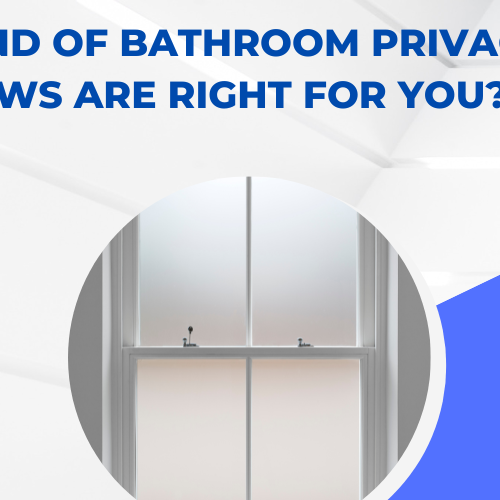 What Kind of Bathroom Privacy Windows are Right for You