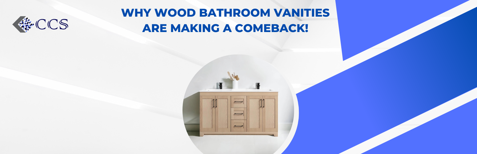 Why Wood Bathroom Vanities Are Making a Comeback!