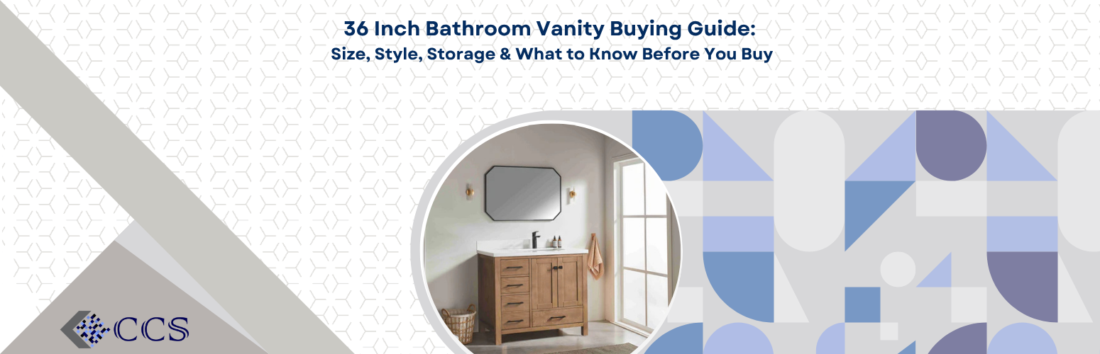 36 Inch Bathroom Vanity Buying Guide: Size, Style, Storage & What to Know Before You Buy