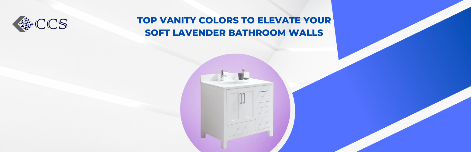 Top Vanity Colors to Elevate Your Soft Lavender Bathroom Walls