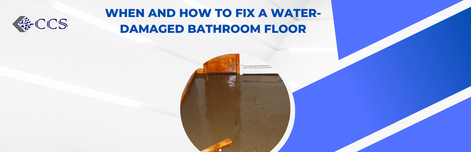 When and How to Fix a Water-Damaged Bathroom Floor