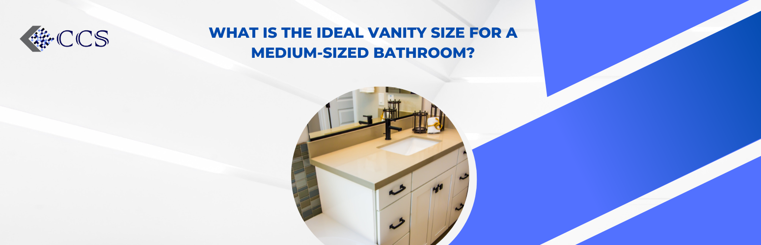 What is the Ideal Vanity Size for a Medium-Sized Bathroom?