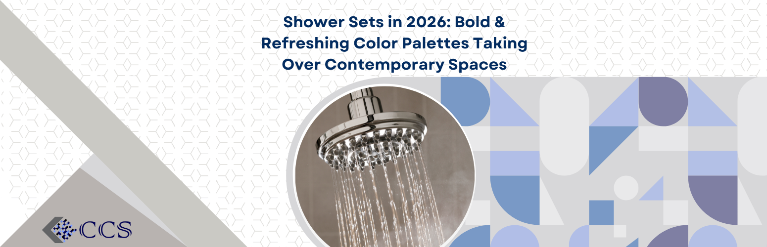 Shower Sets in 2026: Bold & Refreshing Color Palettes Taking Over Contemporary Spaces