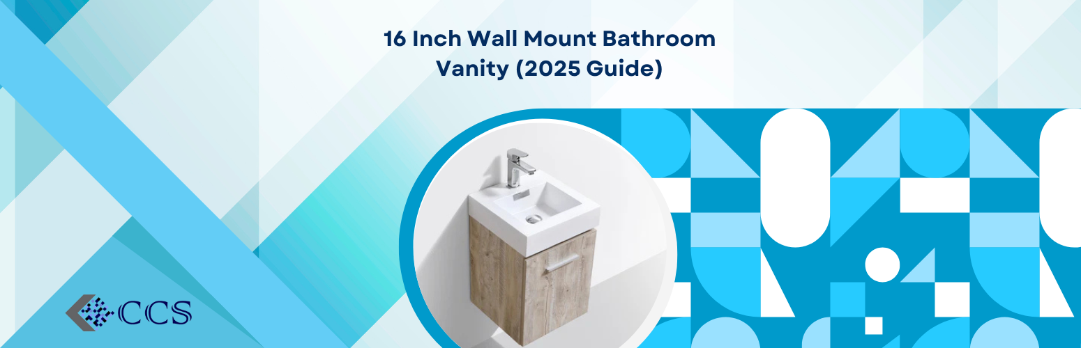 Transform Tiny Bathrooms with the 16 Inch Wall Mount Bathroom Vanity (2025 Compact Design Guide)