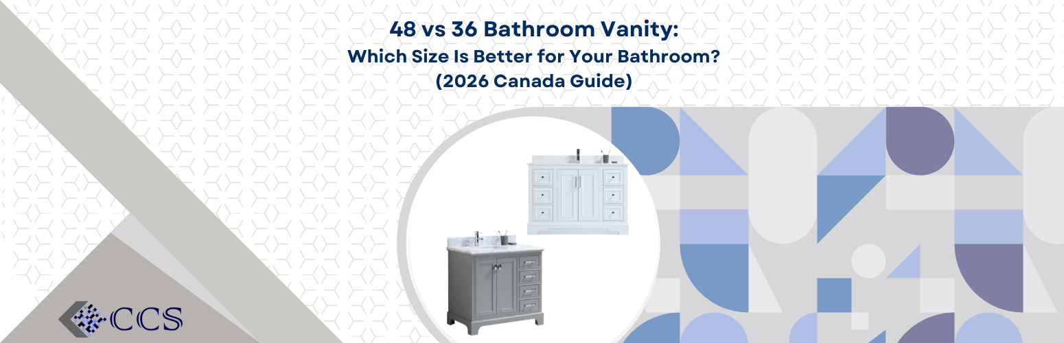 48 vs 36 Bathroom Vanity: Which Size Is Better for Your Bathroom? (2026 Canada Guide)