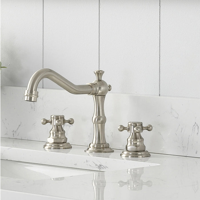 Modena , 48" Silver Grey Freestanding Bathroom Vanity with Stone Countertop