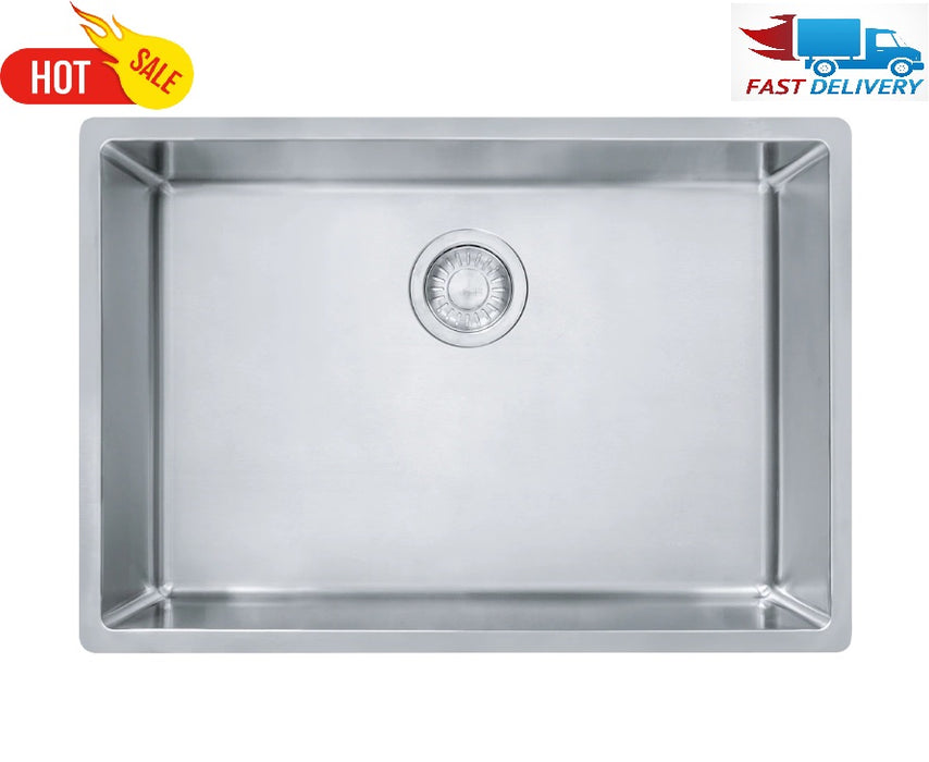 FRANKE- CUX110-25-CA CUBE UNDERMOUNT KITCHEN SINK - STAINLESS STEEL