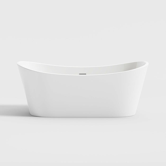 OVE Herschel 60-inch Free-Standing Bathtub in Glossy White  ***PICK UP IN STORE ***