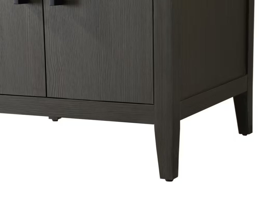 EMERSON - 24" Floor Standing Bathroom Vanity, Marble Countertop ( 3 colors available)