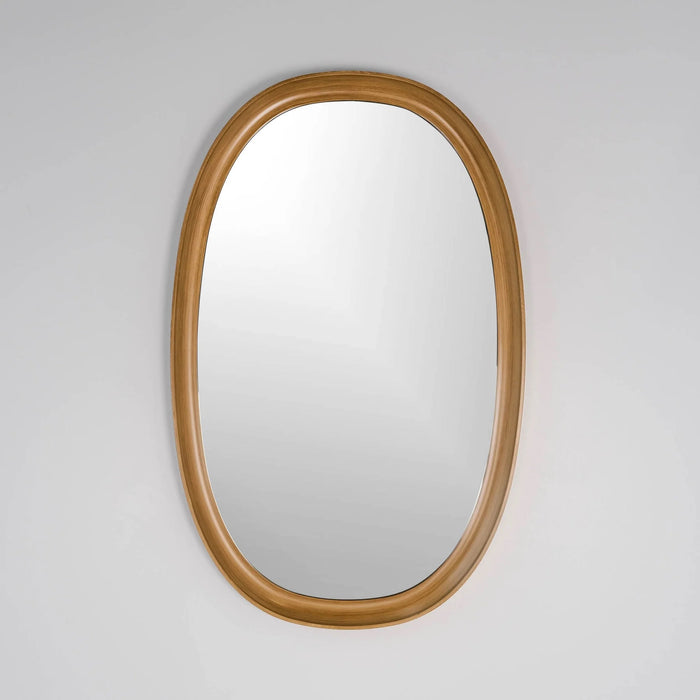 Maison Pear Modern Oval Mirror, 24x38