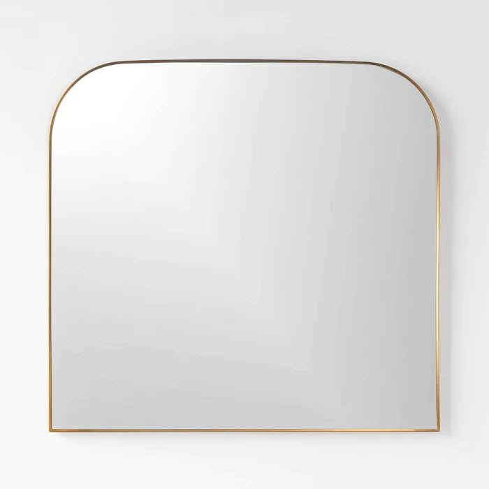 36" x 34"  Gold Mirror