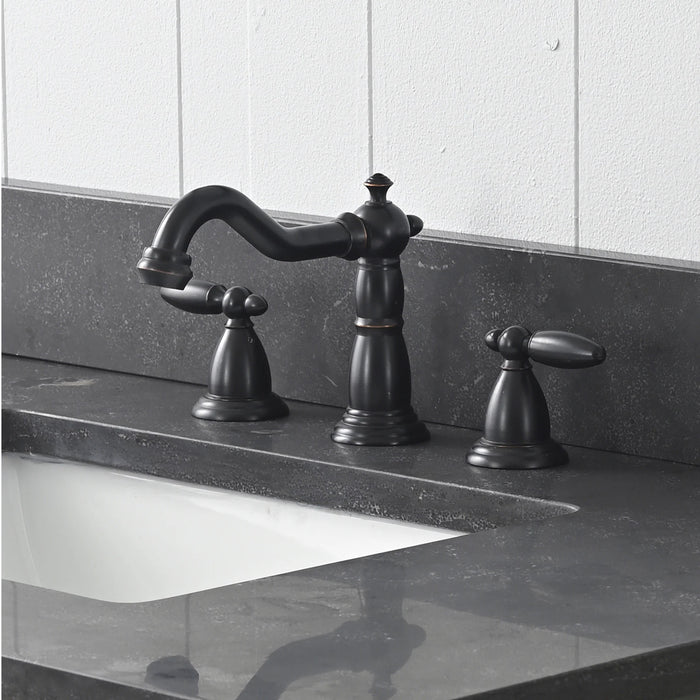 Modena , 36" Vintage Green Freestanding Bathroom Vanity with Stone Countertop