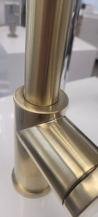 Rubi - ON - Thermostatic shower system - Gold/BLACK
