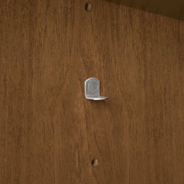 Coneflower - 24"  WALNUT  Solid wood Bathroom Vanity with White Quartz top  ( PRE-ORDER NOW, ETA: 2026-04-10 ) - Construction Commodities Supply Inc.