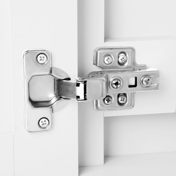 KANSAS- 24"  x 19" WHITE Bathroom Vanity with Engineered stone top