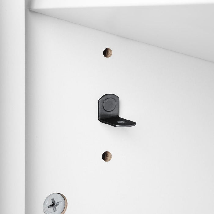 KANSAS- 24"  x 19" WHITE Bathroom Vanity with Engineered stone top