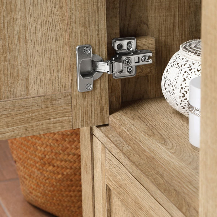 KANSAS - 30"  x 19" WHITE OAK Bathroom Vanity with Engineered stone top
