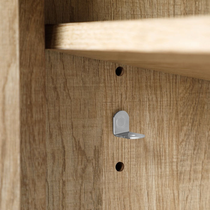 KANSAS - 30"  x 19" WHITE OAK Bathroom Vanity with Engineered stone top