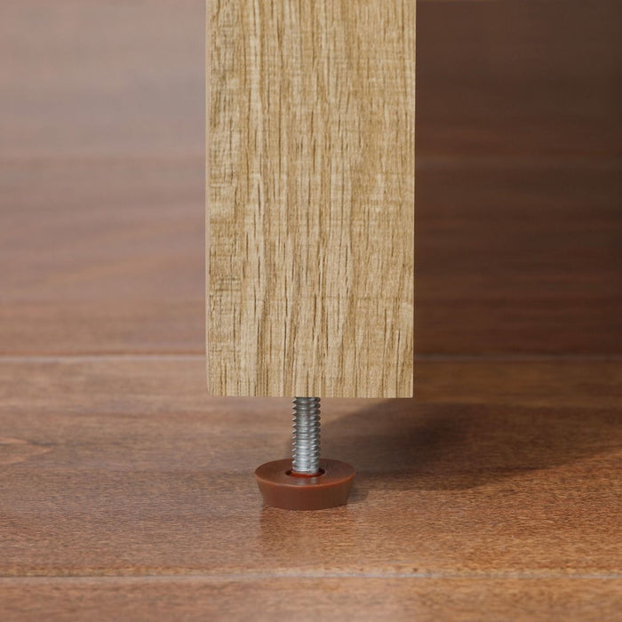 KANSAS - 30"  x 19" WHITE OAK Bathroom Vanity with Engineered stone top