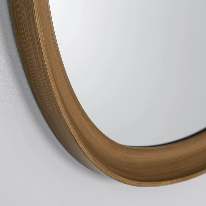 Maison Pear Modern Oval Mirror, 24x38