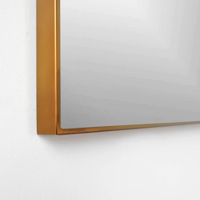 36" x 34"  Gold Mirror