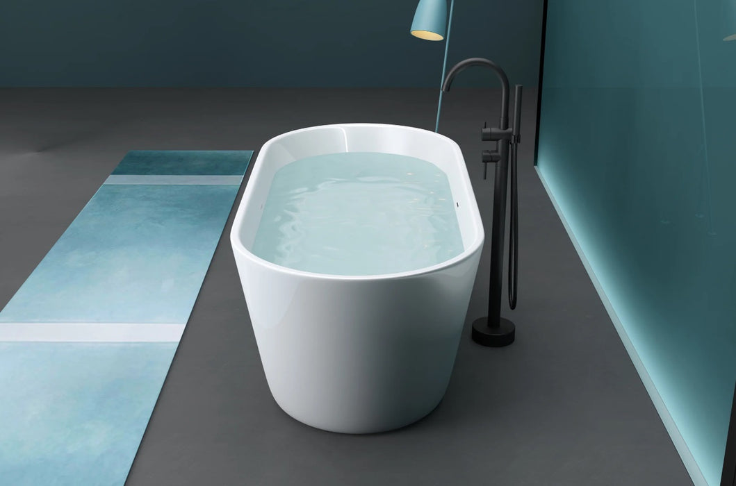 KODAEN-ALLURE 1500- 59" Composite Acrylic Free Standing Bathtub***PICK UP IN STORE ***