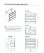 StoneWood / DriftWood - 36" Bathroom Vanity With Pewter Quartz Countertop - Construction Commodities Supply Inc.