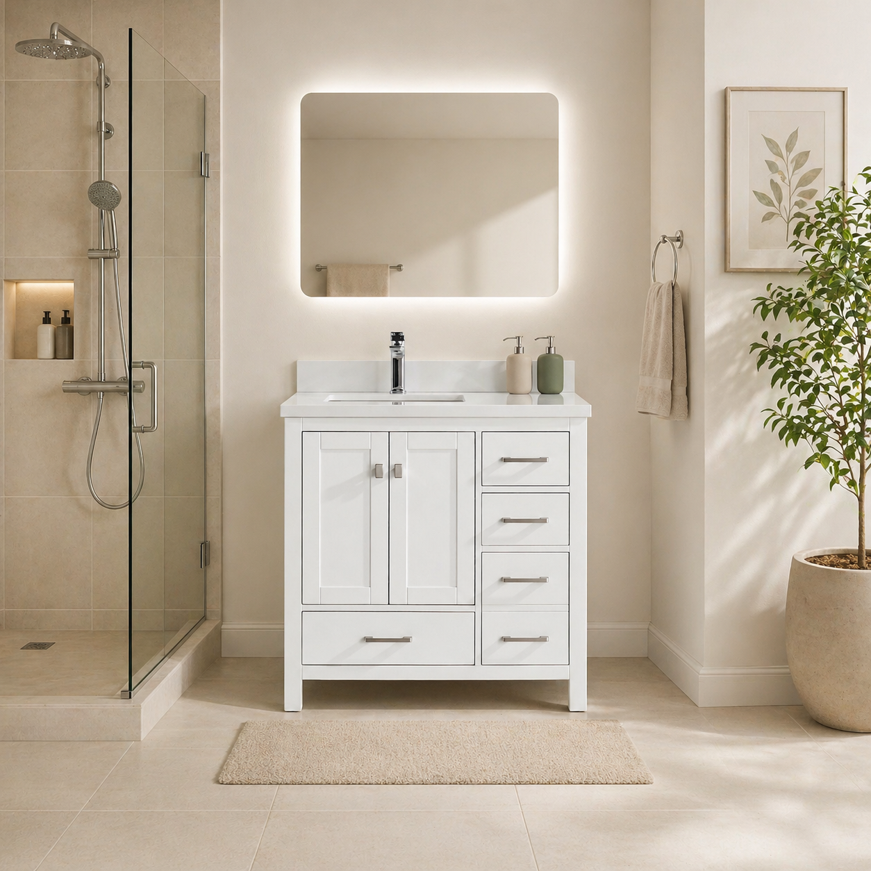 36" BATHROOM VANITIES