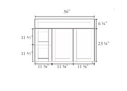 CLASSIC 36 Inch Bathroom Vanity, Canadian Made Natural Oak with Quartz Countertop, Left Side Drawers