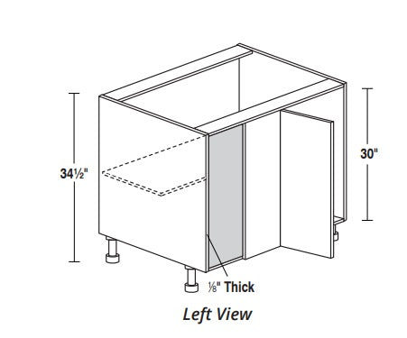 Blind Corner Base Cabinet (39" - 48" )