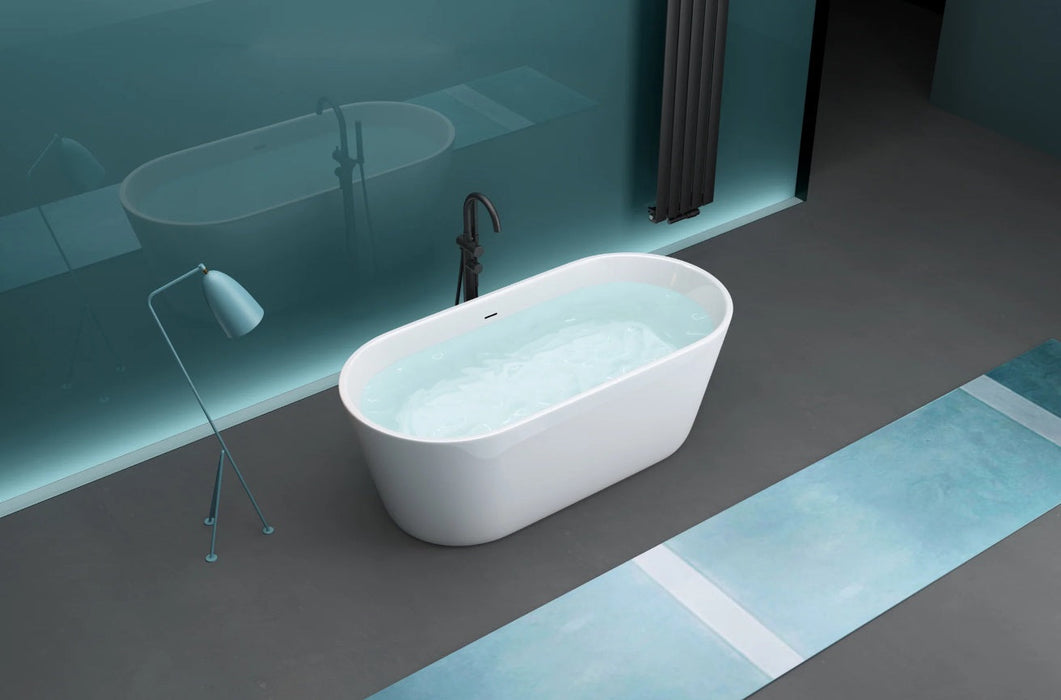 KODAEN-ALLURE 1700- 67" Composite Acrylic Free Standing Bathtub***PICK UP IN STORE***