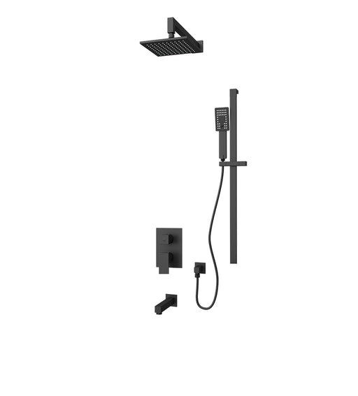 Rubi-Quatro 3 Way Pressure balanced shower kit - Construction Commodities Supply Inc.