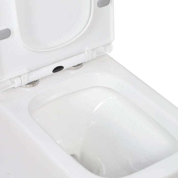 LUVIA 2117Y - Premium Quality Ceramic Dual Flush Modern One Piece Toilet **PICK UP IN STORE ONLY** (Copy) - Construction Commodities Supply Inc.