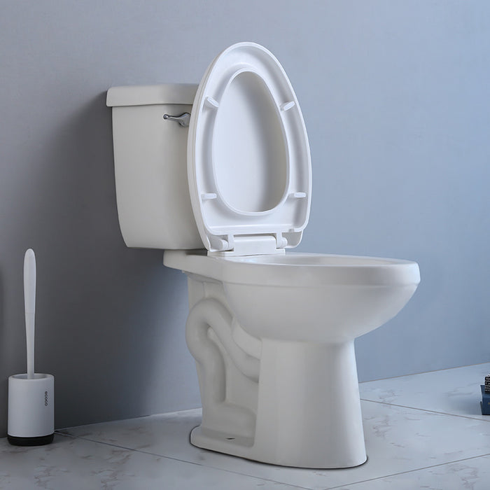 LUVIA - Premium Quality Ceramic Siphon S Trap Two Piece Ceramic Toilet **PICK UP IN STORE ONLY** - Construction Commodities Supply Inc.