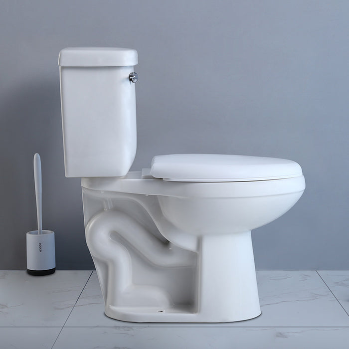 LUVIA - Premium Quality Ceramic Siphon S Trap Two Piece Ceramic Toilet **PICK UP IN STORE ONLY** - Construction Commodities Supply Inc.
