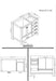 Rose- 42" Antique Oak ,Left Side Sink, Solid Wood Floor Standing Modern Bathroom Vanity, Quartz Countertop. - Construction Commodities Supply Inc.